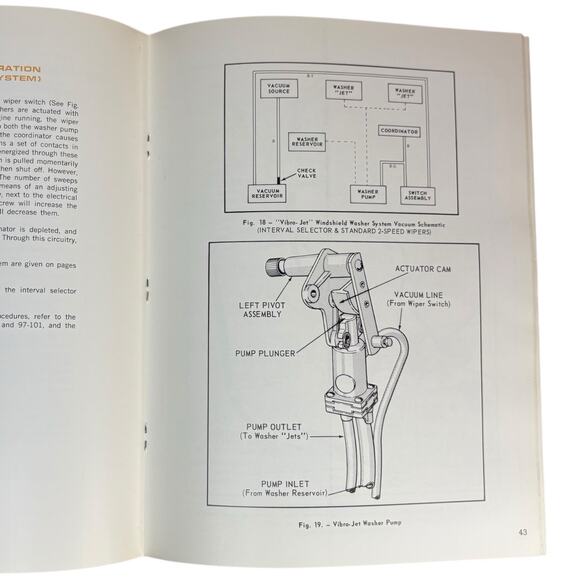 VTG 1968 Ford Lincoln Mercury Service Division Vacuum System Diagnosis Guide OEM - Picture 11 of 12
